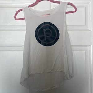 Tavi noir- pure barre white with leather circle P